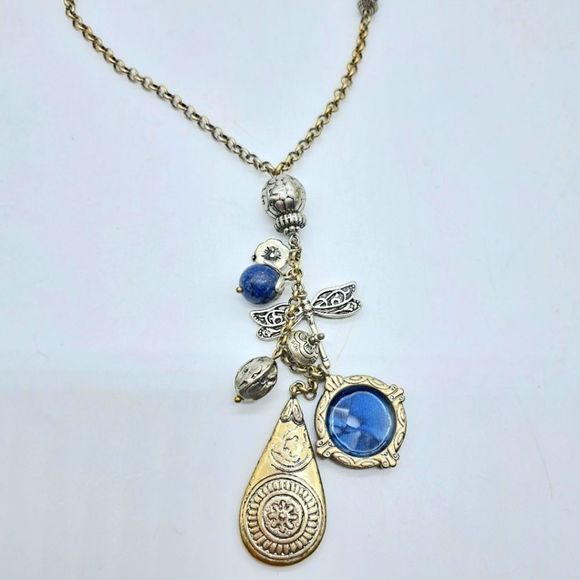 Chico's Long Dragonfly Necklace - Picture 1 of 4